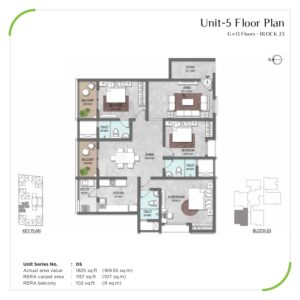 Shriram Park 63 Floor Plan4 Shriram Park 63 Floor Plan4